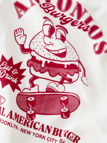 NAME IT T-shirt Keanu Egret Antonios Burgers